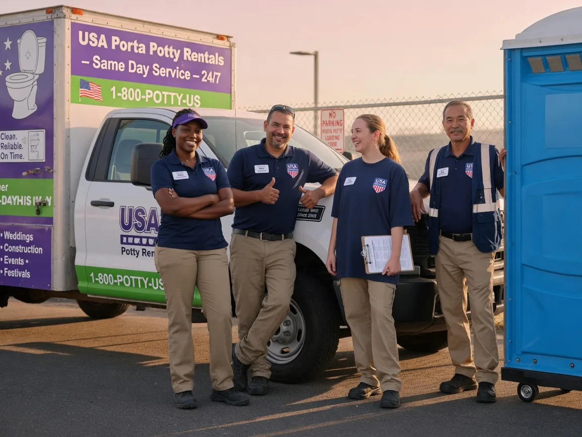 Porta Potty Rental company in Pickerington, OH
