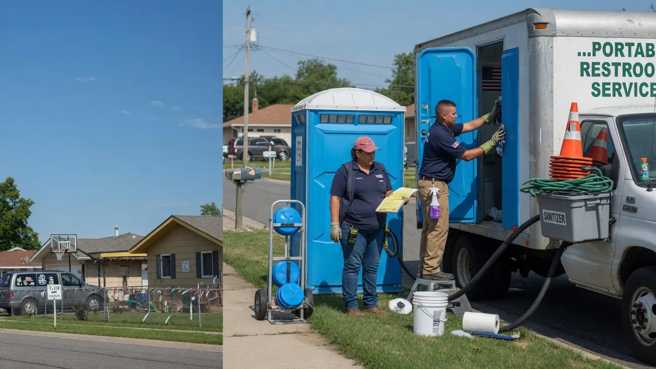 Portable Toilet Rental in Pickerington, OH near me